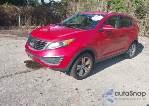 2013 Kia Sportage Lx z USA, uszkodzony, nr VIN KNDPB3A2XD7500125